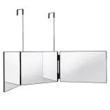 3-panel mirror with telescopic suspension