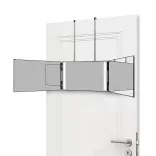 3-panel mirror with telescopic suspension