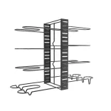 Cookware Organizer Stand