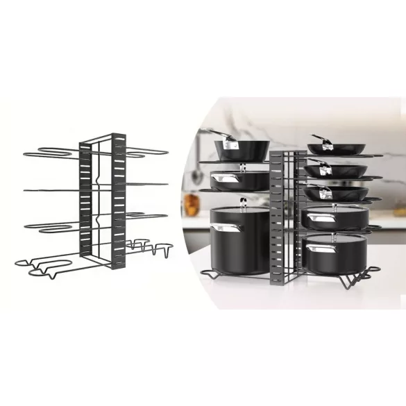 Cookware Organizer Stand