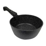 9-piece non-stick cookware set with detachable handles