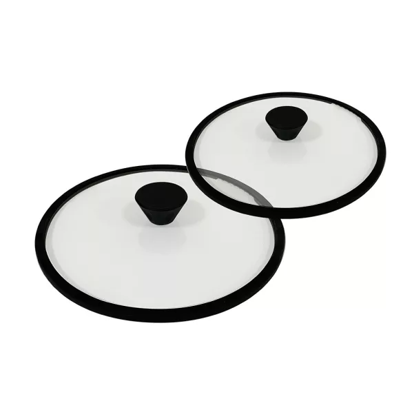 9-piece non-stick cookware set with detachable handles