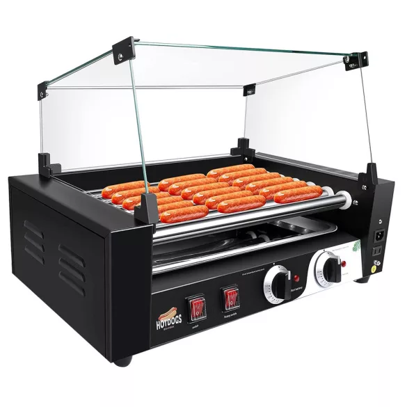 Roller Hot Dog Cooker and Warmer