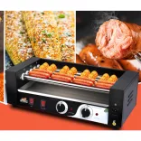 Roller Hot Dog Cooker and Warmer