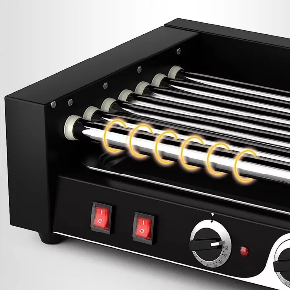 Roller Hot Dog Cooker and Warmer