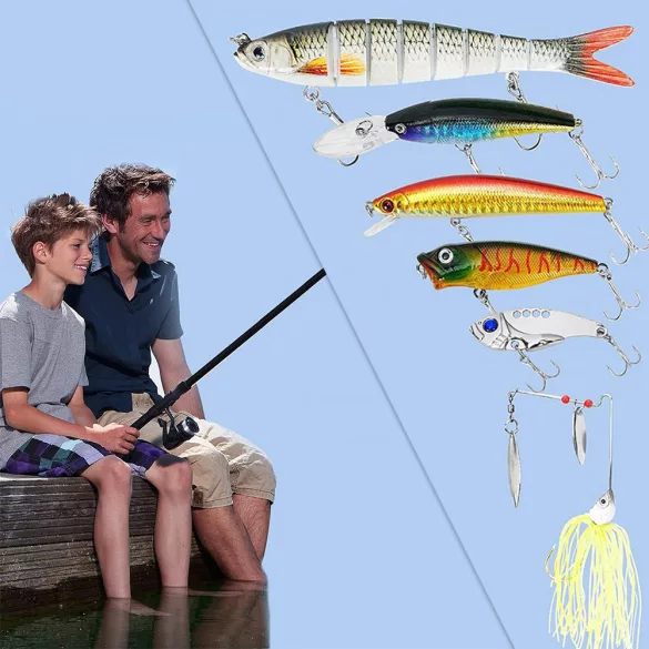 Fishing Bait and Hook Set