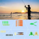 Fishing Bait and Hook Set