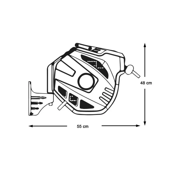 Hose Reel Garden Watering Set, 30 Meters