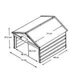 Garden Storage for Robotic Lawnmower