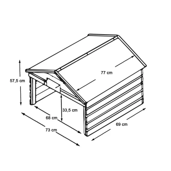 Garden Storage for Robotic Lawnmower