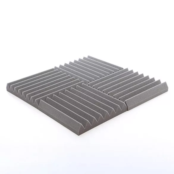 12 pcs self-adhesive soundproof wall panels made of foam