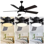 Ceiling Fan with Light and Remote Control