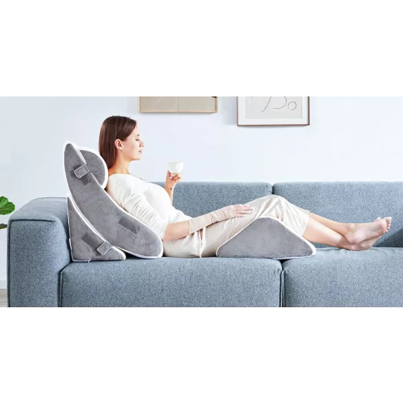 Orthopedic Back, Neck, and Foot Support Set, 4 Pieces