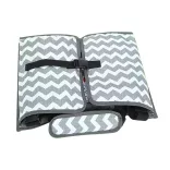 Portable Kids Table for Car, with Pockets, Grey