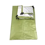 3x3 meter waterproof tarp for camping, with a free carrying bag