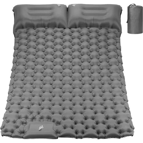 Two-Person Camping Mattress, Gray