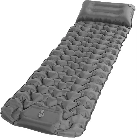 Single Camping Mattress, Gray