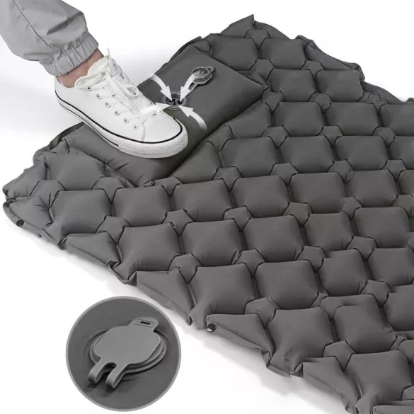 Single Camping Mattress, Gray