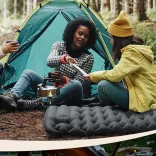 Single Camping Mattress, Gray
