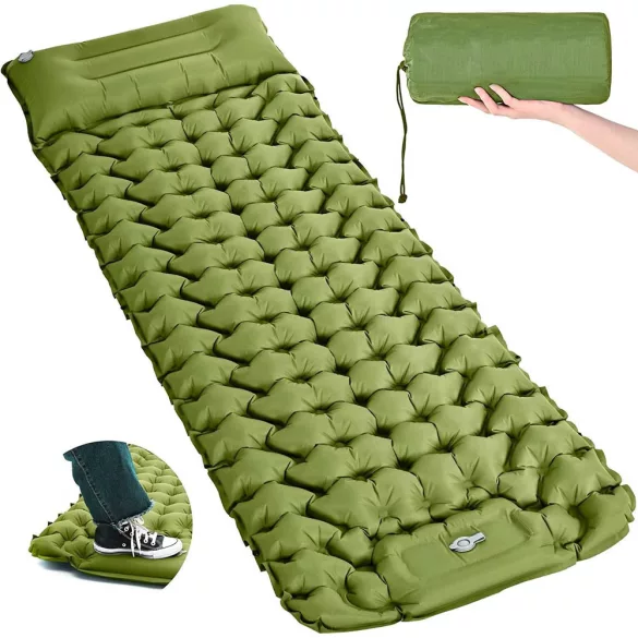 Single Person Camping Mattress, Green