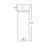 Single Person Camping Mattress, Green