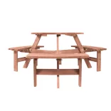 6-person picnic table