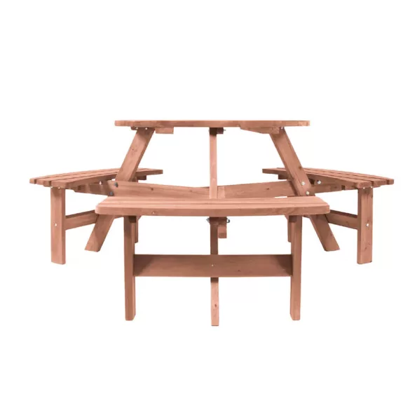 6-person picnic table