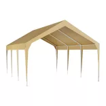 Carport Tent, Beige