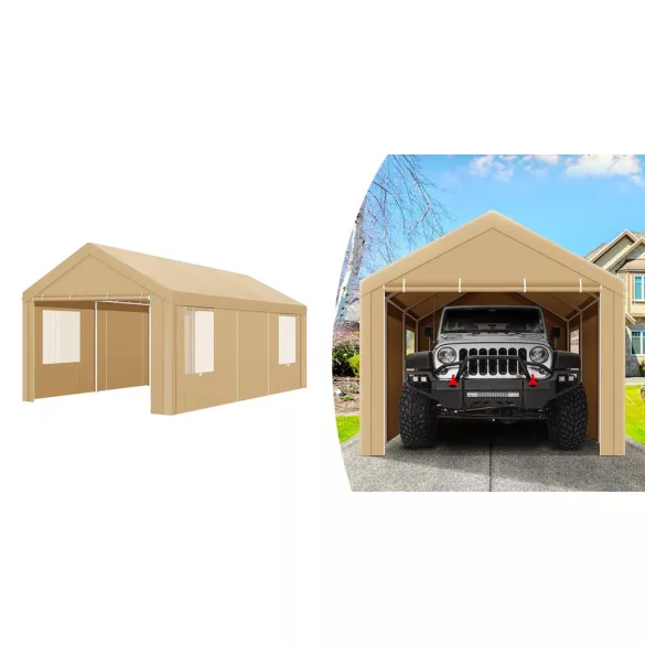 Carport Tent, Beige