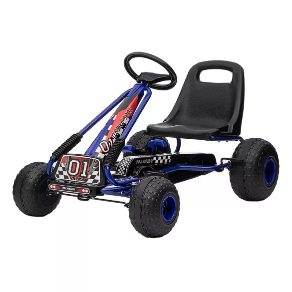 Pedal Go-Kart for Kids, Blue