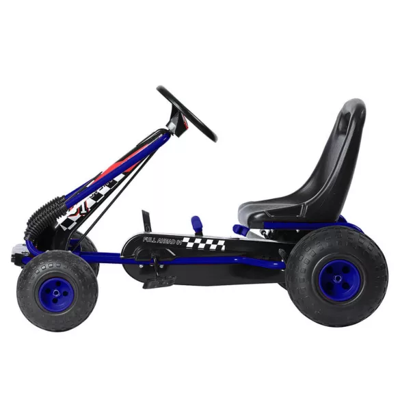 Pedal Go-Kart for Kids, Blue