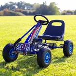 Pedal Go-Kart for Kids, Blue