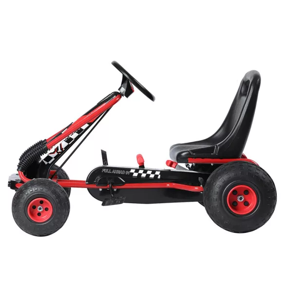 Pedal Go-Kart for Kids, Red
