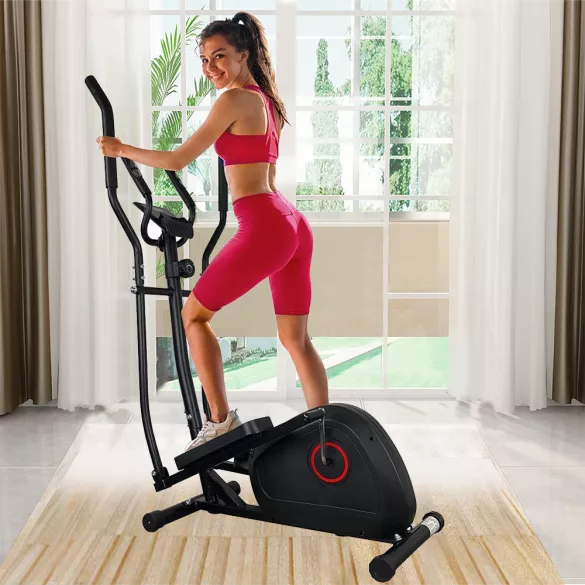 Elliptical Trainer with Digital Display