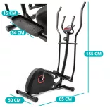 Elliptical Trainer with Digital Display