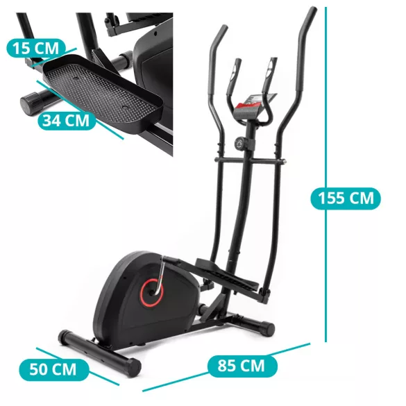 Elliptical Trainer with Digital Display