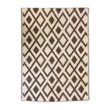 Outdoor rug, double-sided, 180 x 120 cm, brown