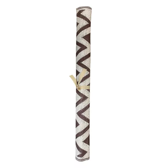 Outdoor rug, double-sided, 180 x 120 cm, brown