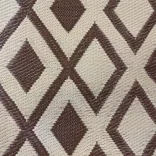 Outdoor rug, double-sided, 180 x 120 cm, brown