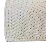 Outdoor rug, double-sided, 180 x 120 cm, green-beige