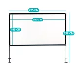 Projector Screen with Stand