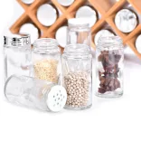 18-piece bamboo spice rack