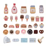 Wooden Supermarket with Accessories