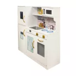 Wooden Play Kitchen with Accessories