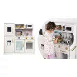Wooden Play Kitchen with Accessories