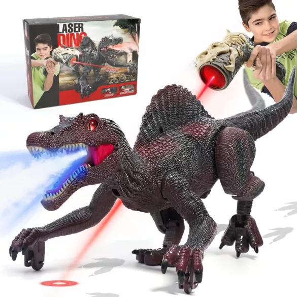 Remote Control Dinosaur Toy with Sound and Light Effects