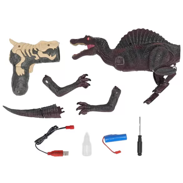 Remote Control Dinosaur Toy with Sound and Light Effects