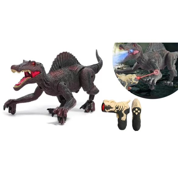 Remote Control Dinosaur Toy with Sound and Light Effects
