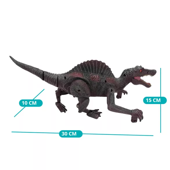 Remote Control Dinosaur Toy with Sound and Light Effects