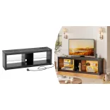 TV Stand with LED Decorative Lighting